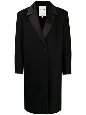 Onefifteen x Anowhereman button-fastening coat - Black