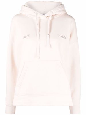 Closed logo-print drawstring hoodie - Pink