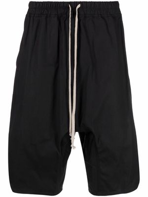 Rick Owens drawstring-waist shorts - Black