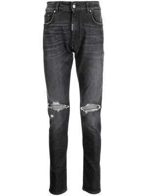 Represent ripped knee skinny jeans - Grey