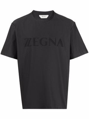 Z Zegna logo-print T-shirt - Black