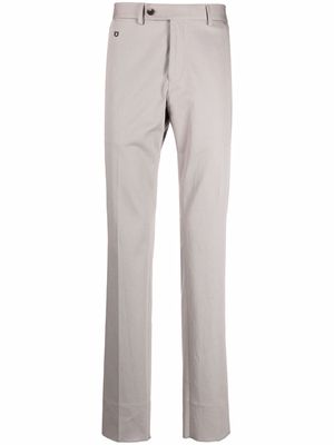 Salvatore Ferragamo mid-rise straight-leg trousers - Grey