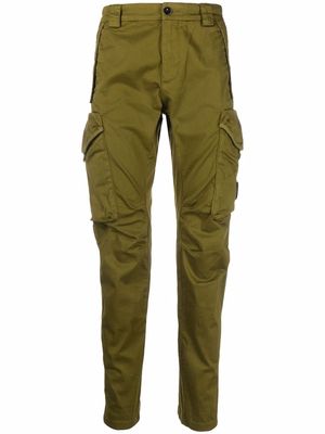 C.P. Company lens detail cargo trousers - Green