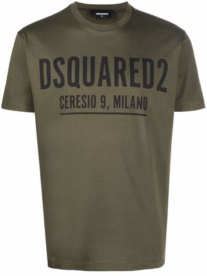 Dsquared2 logo-print T-shirt - Green