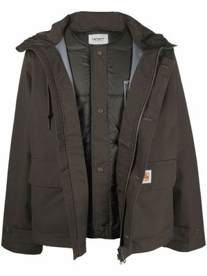 Carhartt WIP Vernon hooded multi-pocket jacket - Green