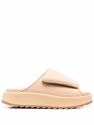 GIABORGHINI open-toe chunky sandals - Neutrals