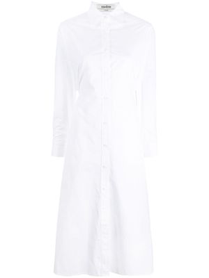 Kimhekim midi shirt dress - White