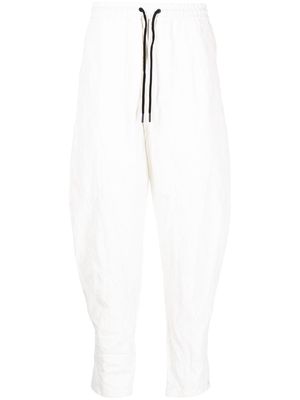 Giorgio Armani tapered-leg track pants - White