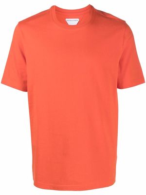 Bottega Veneta short-sleeve cotton T-shirt - Orange