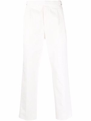 Ermenegildo Zegna cropped straight-leg trousers - White