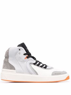 Balmain B-Skate high-top sneakers - Grey