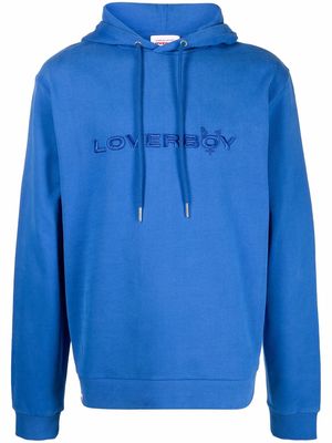 Charles Jeffrey Loverboy Loverboy organic cotton hoodie - Blue