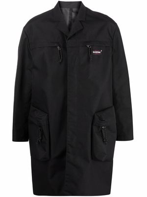 UNDERCOVER pouch pocket detailed coat - Black