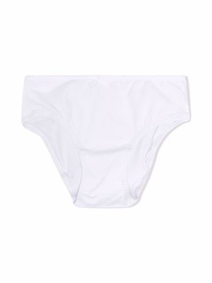 Story Loris TEEN bow-detail underwear - White