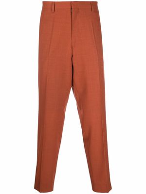 Etudes straight-leg tailored trousers - Orange