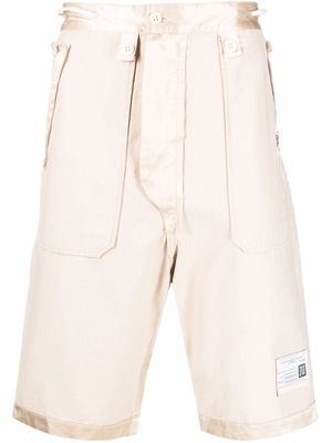 Maison Mihara Yasuhiro knee-length chino shorts - Neutrals
