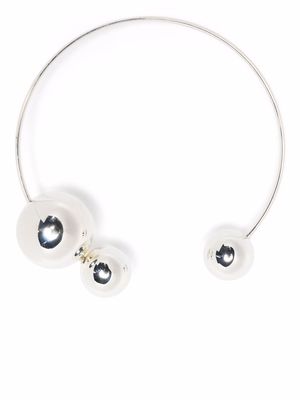 EFVA ATTLING Balls chunky necklace - Silver