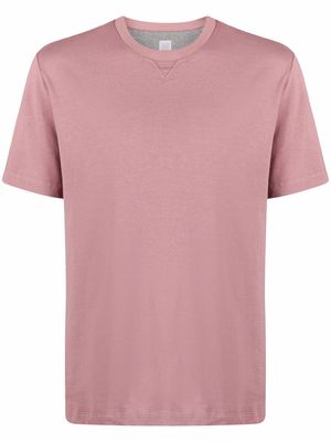 Eleventy round neck T-shirt - Pink