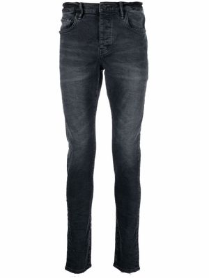 Purple Brand distressed-effect skinny jeans - Black