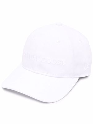 Canada Goose snapback disc cap - White