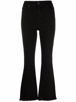Federica Tosi high-waist flared trousers - Black