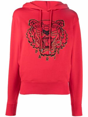 Kenzo embroidered Tiger Head hoodie