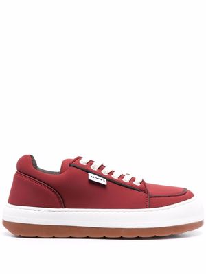 Sunnei Dreamy lace-up sneakers - Red