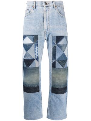 Children Of The Discordance NY Old Patch jeans - Blue