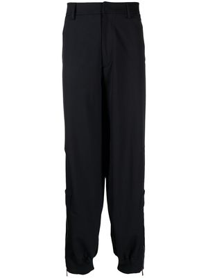 Valentino logo-embroidered track pants - Blue