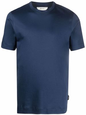 Z Zegna short-sleeve cotton T-shirt - Blue