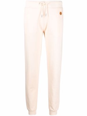 Kenzo embroidered-motif track pants - Neutrals