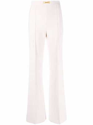 Elisabetta Franchi high-waisted tailored trousers - Neutrals