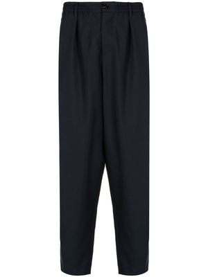 Marni cropped tapered trousers - Blue