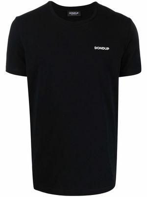 DONDUP chest logo-print T-shirt - Black