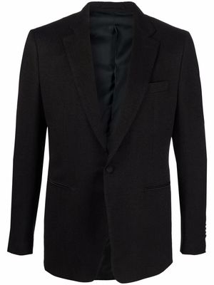 Salvatore Ferragamo single-breasted suit jacket - Black