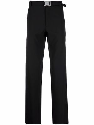 1017 ALYX 9SM belted straight-leg trousers - Black