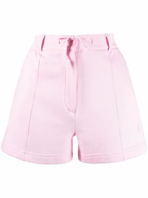 Helmut Lang drawstring detail shorts - Pink