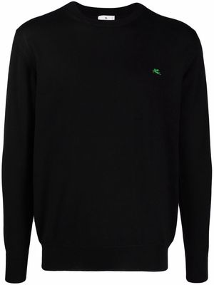 ETRO wool-knit jumper - Black