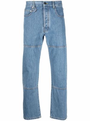 Etudes high-rise straight-leg jeans - Blue