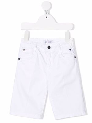 Cesare Paciotti 4Us Kids P48-print shorts - White