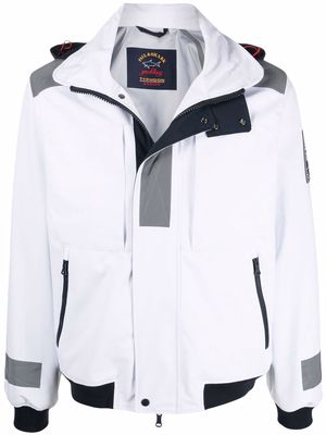 Paul & Shark high-neck hooded jacket - White