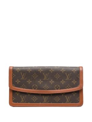 Louis Vuitton 1991 pre-owned Monogram clutch bag - Brown