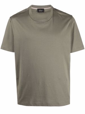 Brioni round-neck short-sleeve T-shirt - Green