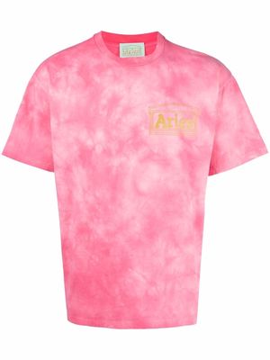 Aries logo-print T-shirt - Pink