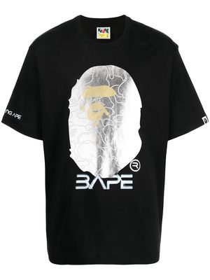 A BATHING APE® Ape Head graphic T-shirt - Black