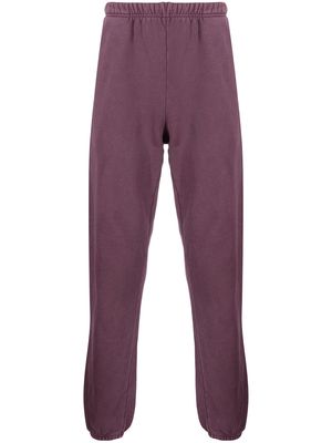 Les Tien straight-leg cotton sweatpants - Purple