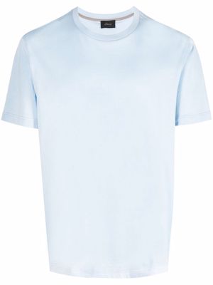 Brioni round-neck short-sleeve T-shirt - Blue
