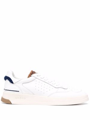 GHOUD textured panel-detail sneakers - White
