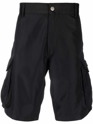 Gcds knee-length chino shorts - Black
