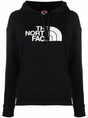 The North Face logo-print hoodie - Black
